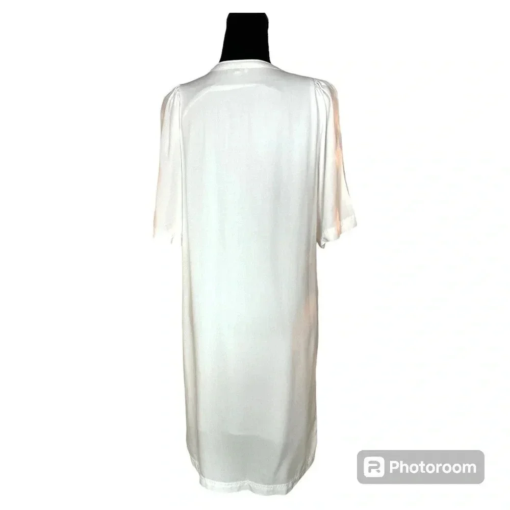 Splendid Tawny White Dress With Pockets Size Medium
